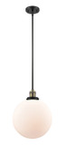 Mini Pendants Glass Down by Innovations ( 405 | 201S-BAB-G201-12-LED Franklin Restoration ) 