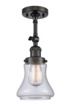 Sconces Single Glass by Innovations ( 405 | 203-OB-G192-LED Franklin Restoration ) 