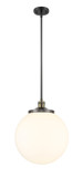 Pendants Sphere by Innovations ( 405 | 201S-BAB-G201-14-LED Franklin Restoration ) 
