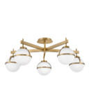Semi-Flush Mts. Glass Down by Hinkley ( 13 | 39674HB Hollis ) 