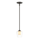 Mini Pendants Glass Down by Hubbardton Forge ( 39 | 188600-SKT-MULT-14-ZU0291 Simple Lines ) 