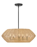 Pendants Fabric Shade by Hinkley ( 13 | 40384BLK-CML Luca ) 