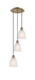 Mini Pendants 3 Light Cluster by Innovations ( 405 | 113B-3P-AB-G441 Ballston ) 