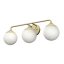 Bathroom Fixtures Three Lights by Hunter ( 47 | 19177 Hepburn ) 