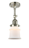 Semi-Flush Mts. Glass Down by Innovations ( 405 | 201F-PN-G181S Franklin Restoration ) 
