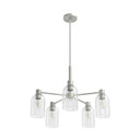 Mid. Chandeliers Glass Down by Hunter ( 47 | 19197 Lochemeade ) 