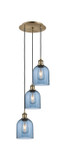 Pendants Multi-port/Cascade by Innovations ( 405 | 113B-3P-AB-G558-6BL Ballston ) 