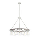 Mid. Chandeliers Glass Down by Hunter ( 47 | 19246 Devon Park ) 