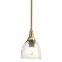 Mini Pendants Glass Down by Hubbardton Forge ( 39 | 182640-SKT-MULT-86-LL0001 Trumpet ) 