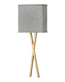 Sconces Drum Shade by Hinkley ( 13 | 41101HB Axis Heathered Gray ) 