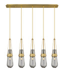 Linear/Island 4 Light + by Innovations ( 405 | 125-452-1P-BB-G452-4SM Downtown Urban ) 