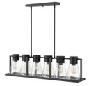 Linear/Island 4 Light + by Hinkley ( 13 | 63306BK-CL Refinery ) 