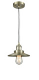 Mini Pendants Cable by Innovations ( 405 | 201C-AB-M4-LED Franklin Restoration ) 