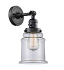 Sconces Single Glass by Innovations ( 405 | 203SW-BK-G182-LED Franklin Restoration ) 