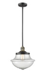Mini Pendants Glass Down by Innovations ( 405 | 201S-BAB-G544-LED Franklin Restoration ) 