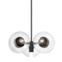 Mid. Chandeliers Glass Down by Hudson Valley ( 70 | 9427-BBR Kert ) 