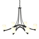 Large Chandeliers Glass Shade by Hubbardton Forge ( 39 | 104106-SKT-10-GG0236 Ribbon ) 