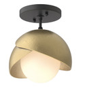 Semi-Flush Mts. Glass Down by Hubbardton Forge ( 39 | 121377-SKT-10-86-GG0711 Brooklyn ) 