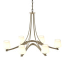 Large Chandeliers Glass Shade by Hubbardton Forge ( 39 | 104106-SKT-84-GG0236 Ribbon ) 