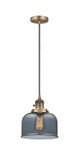 Mini Pendants Glass Down by Innovations ( 405 | 201CSW-BB-G73 Franklin Restoration ) 