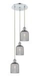 Mini Pendants 3 Light Cluster by Innovations ( 405 | 113B-3P-PC-G559-5SM Ballston ) 