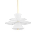 Pendants Fabric Shade by Hudson Valley ( 70 | 2630-AGB Esperance ) 