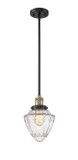 Mini Pendants Glass Down by Innovations ( 405 | 201S-BAB-G664-7 Franklin Restoration ) 