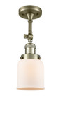 Semi-Flush Mts. Glass Down by Innovations ( 405 | 201F-AB-G51 Franklin Restoration ) 