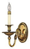 Sconces Single Candle by Hinkley ( 13 | 4410BB Cambridge ) 
