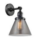 Sconces Single Glass by Innovations ( 405 | 203SW-BK-G43 Franklin Restoration ) 