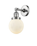 Sconces Single Glass by Innovations ( 405 | 203-PC-G201-6-LED Franklin Restoration ) 