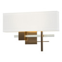 Sconces Drum Shade by Hubbardton Forge ( 39 | 206350-SKT-05-82-SF1606 Cosmo ) 