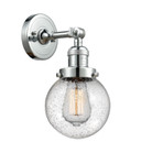 Sconces Single Glass by Innovations ( 405 | 203-PC-G204-6-LED Franklin Restoration ) 