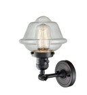 Sconces Single Glass by Innovations ( 405 | 203SW-BK-G534 Franklin Restoration ) 