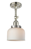 Semi-Flush Mts. Glass Down by Innovations ( 405 | 201F-PN-G71 Franklin Restoration ) 