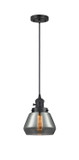 Mini Pendants Glass Down by Innovations ( 405 | 201CSW-BK-G173-LED Franklin Restoration ) 