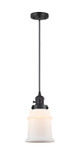 Mini Pendants Glass Down by Innovations ( 405 | 201CSW-BK-G181-LED Franklin Restoration ) 