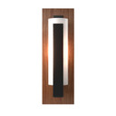 Sconces Single Glass by Hubbardton Forge ( 39 | 217186-SKT-10-CH-GG0065 Vertical Bar ) 