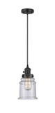Mini Pendants Glass Down by Innovations ( 405 | 201CSW-BK-G184-LED Franklin Restoration ) 