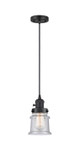 Mini Pendants Glass Down by Innovations ( 405 | 201CSW-BK-G184S Franklin Restoration ) 