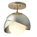 Semi-Flush Mts. Glass Down by Hubbardton Forge ( 39 | 121377-SKT-84-85-GG0711 Brooklyn ) 
