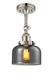 Semi-Flush Mts. Glass Down by Innovations ( 405 | 201F-PN-G73 Franklin Restoration ) 