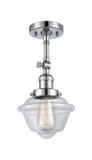 Sconces Single Glass by Innovations ( 405 | 203-PC-G532-LED Franklin Restoration ) 