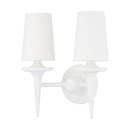 Sconces Double Candle by Hudson Valley ( 70 | 6602-WP Torch ) 
