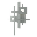Sconces Metal by Hubbardton Forge ( 39 | 217310-LED-82 Planar ) 