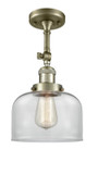 Semi-Flush Mts. Glass Down by Innovations ( 405 | 201F-AB-G72-LED Franklin Restoration ) 