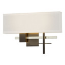 Sconces Drum Shade by Hubbardton Forge ( 39 | 206350-SKT-14-85-SE1606 Cosmo ) 