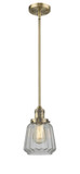 Mini Pendants Glass Down by Innovations ( 405 | 201S-BB-G142-LED Franklin Restoration ) 