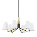 Mid. Chandeliers Candle by Hudson Valley ( 70 | 6632-AGB/DB Stanwyck ) 