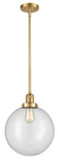 Mini Pendants Glass Down by Innovations ( 405 | 201S-SG-G202-12-LED Franklin Restoration ) 
